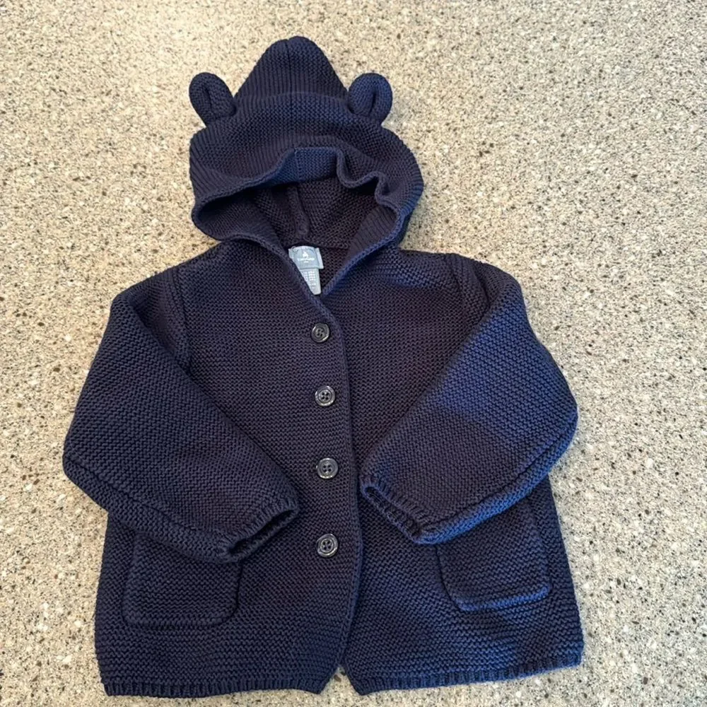 GAP Baby Bear Cardigan Sweater